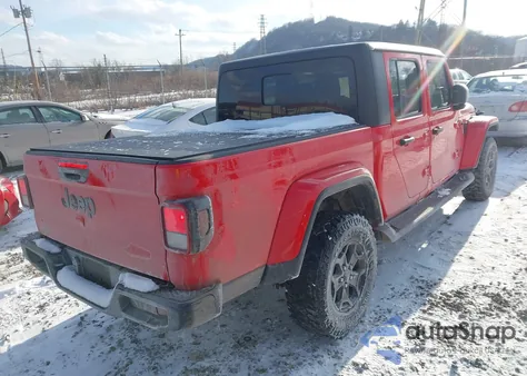 2022 Jeep Gladiator Willys 4X4 z USA, uszkodzony, nr VIN 1C6HJTAG1NL150919